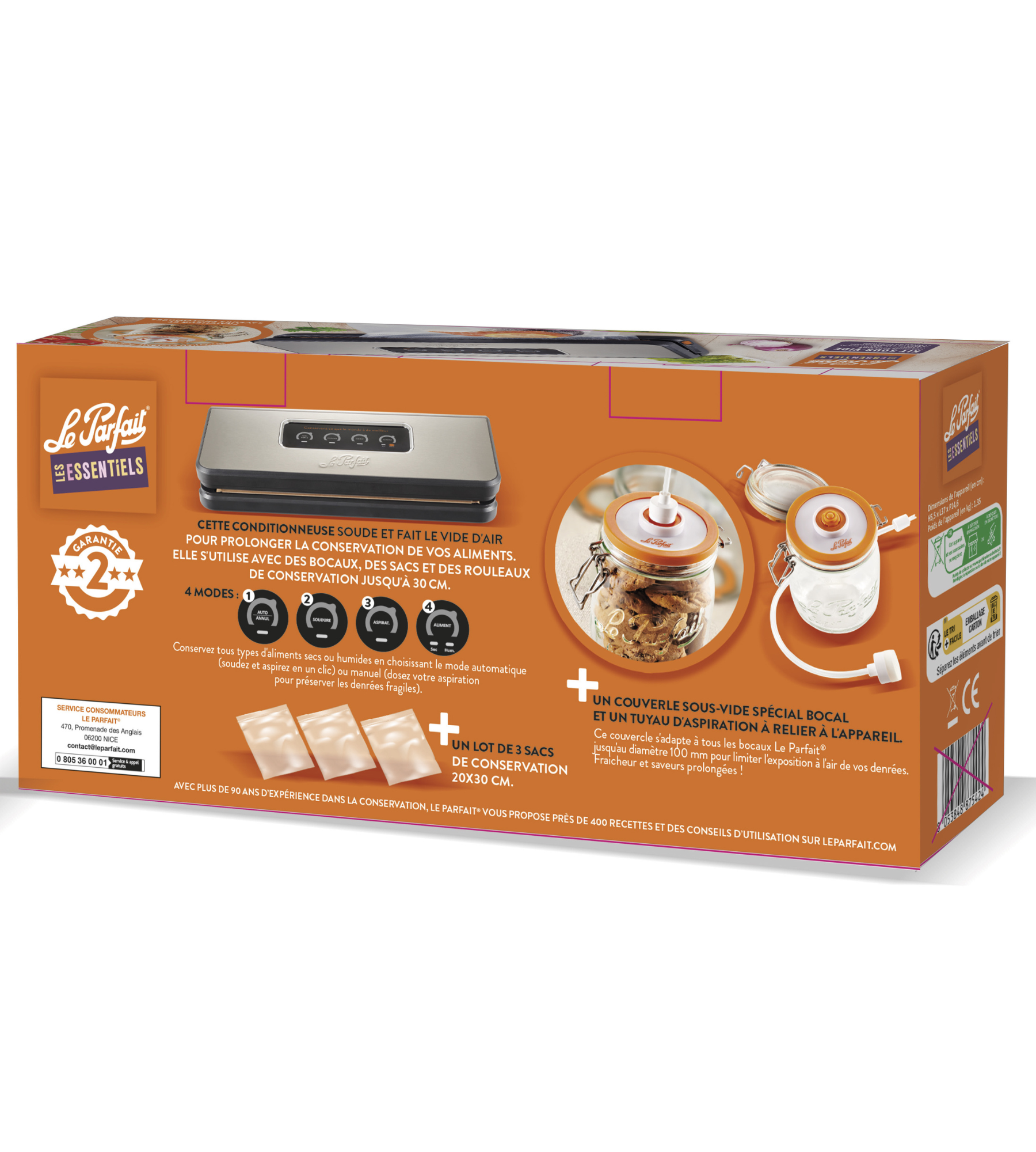kit-machine-sous-vide-120-w-le-parfait-les-essentiels image 4