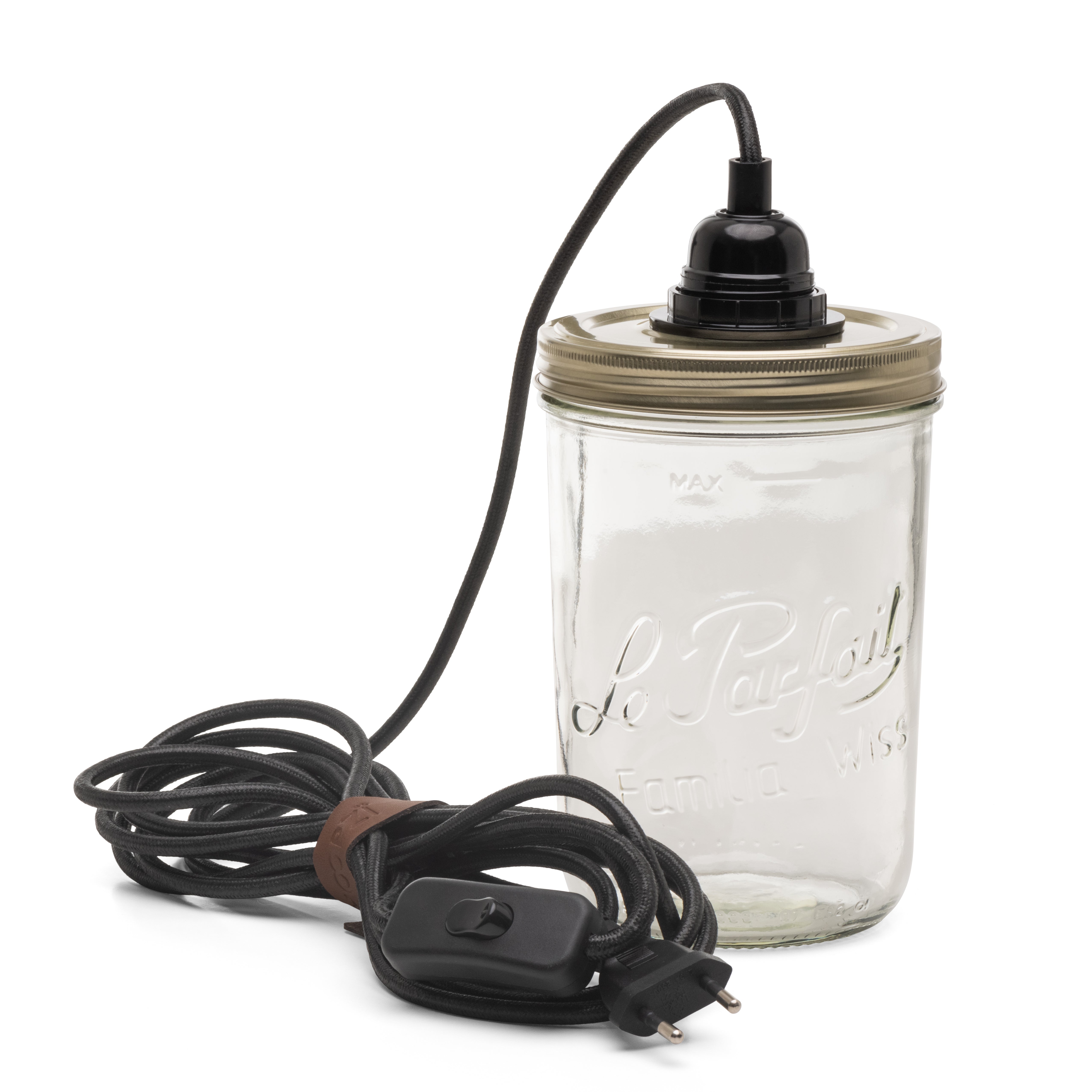 lampe-bocal-le-parfait-x-hoopzi-kit-complet-avec-douille-e27 image 1