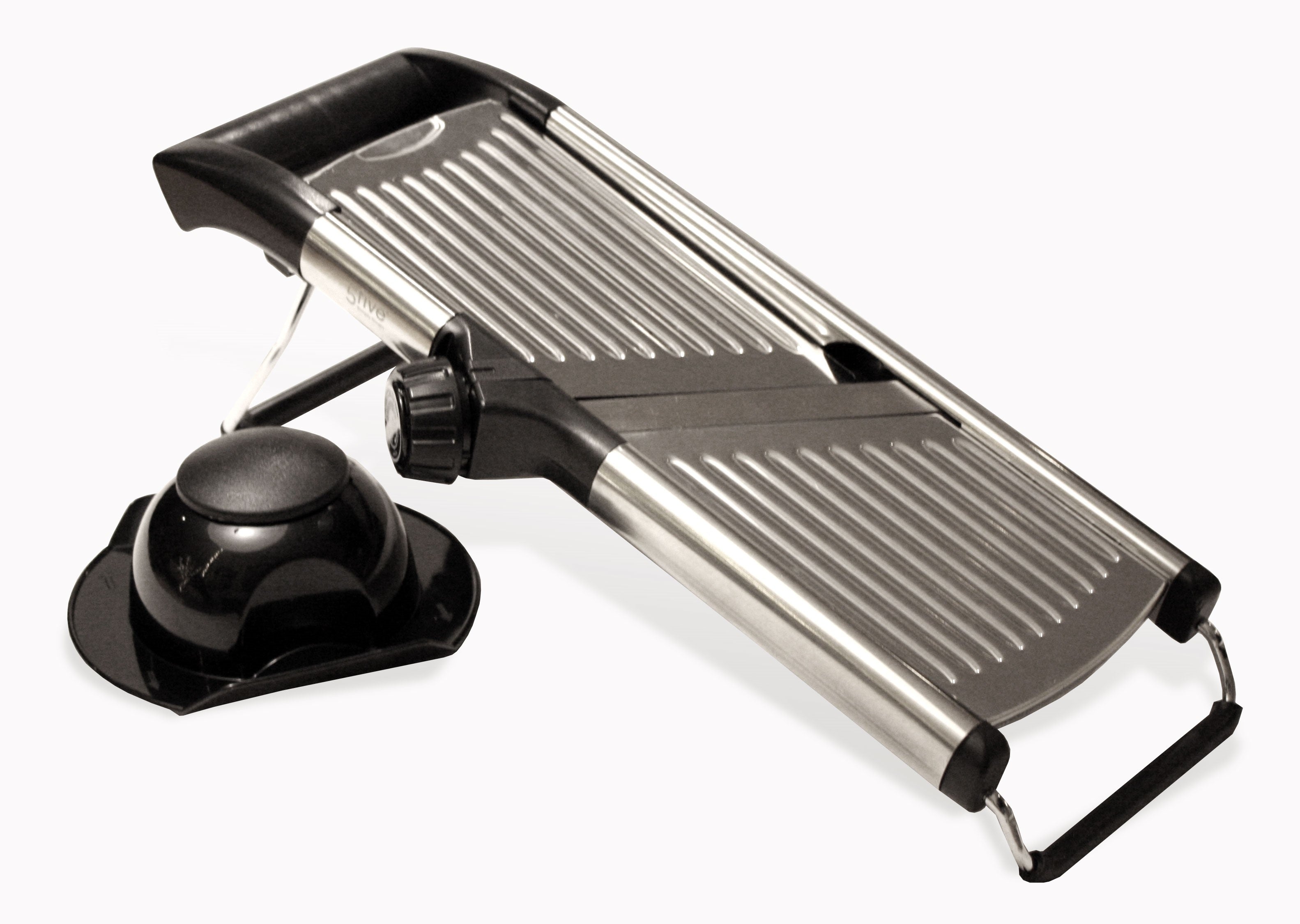le-parfait-mandoline-multifonction-en-acier-inoxydable-avec-3-grilles image 1