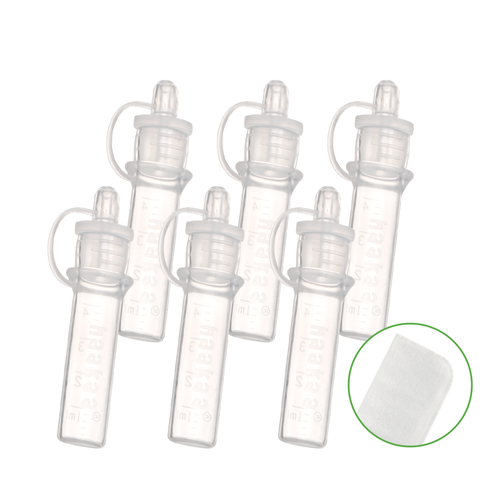collecteur-de-colostrum-haakaa-en-silicone-r-utilisable-et-s-r-pour-nouveau-n image 1