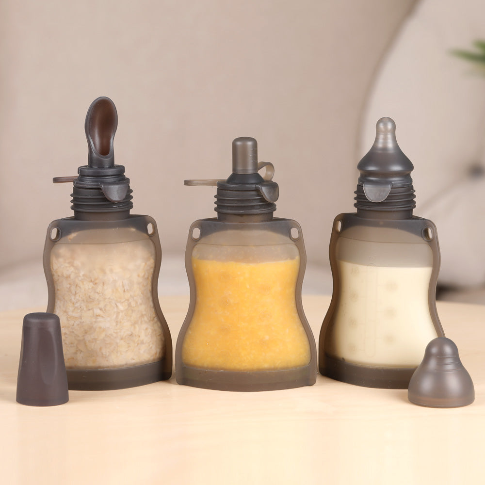 poche-repas-en-silicone-avec-cuill-re-haakaa-130-ml image 7