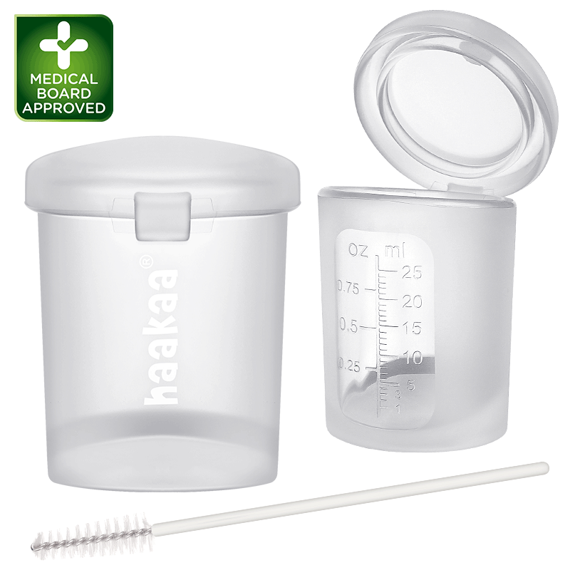 gobelet-doseur-feeding-avec-couvercle-en-silicone-de-colostrum-haakaa-pr-st-rili image 1