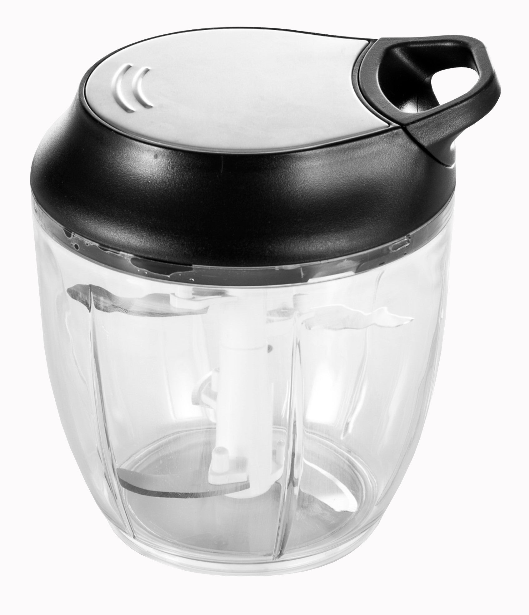 hachoir-manuel-mini-avec-bol-950-ml-et-5-lames-en-inox-le-parfait image 1