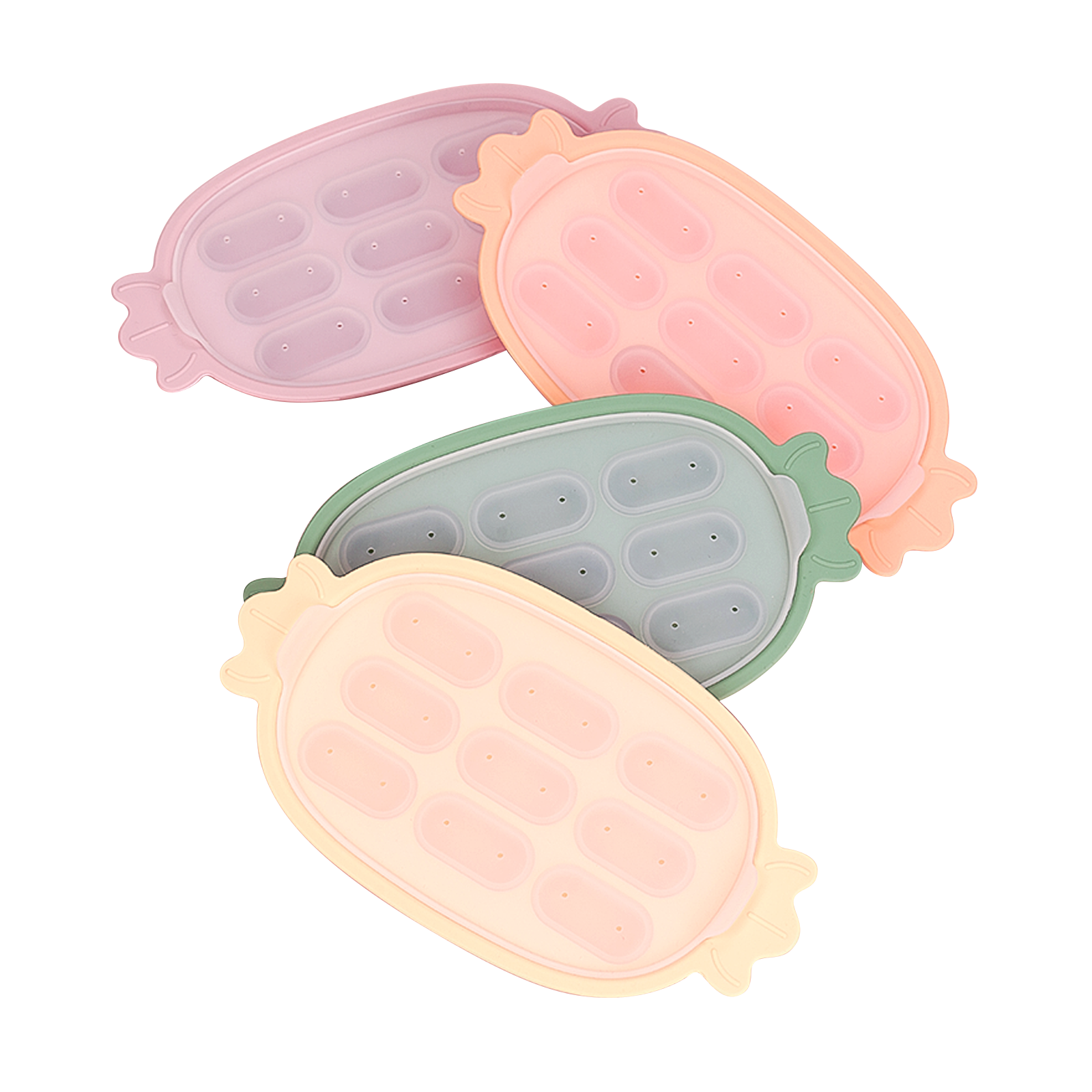 plateau-nibbles-haakaa-silicone-9-cases-avec-couvercle-pour-b-b-et-maman image 1