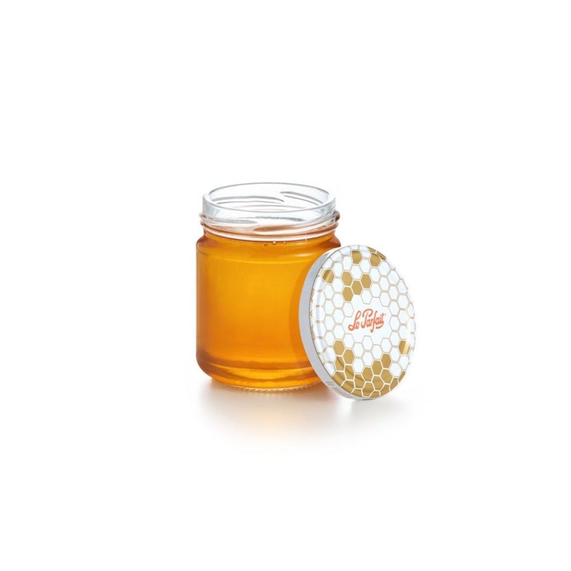le-parfait-lot-de-6-pots-miel-avec-couvercles-m-talliques-gaufr-s image 3