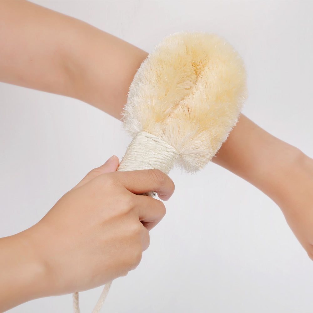 brosse-de-massage-corporel-haakaa-en-sisal image 3