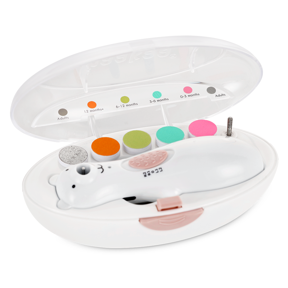 set-coupe-ongles-lectrique-rechargeable-happii-bear-haakaa image 1