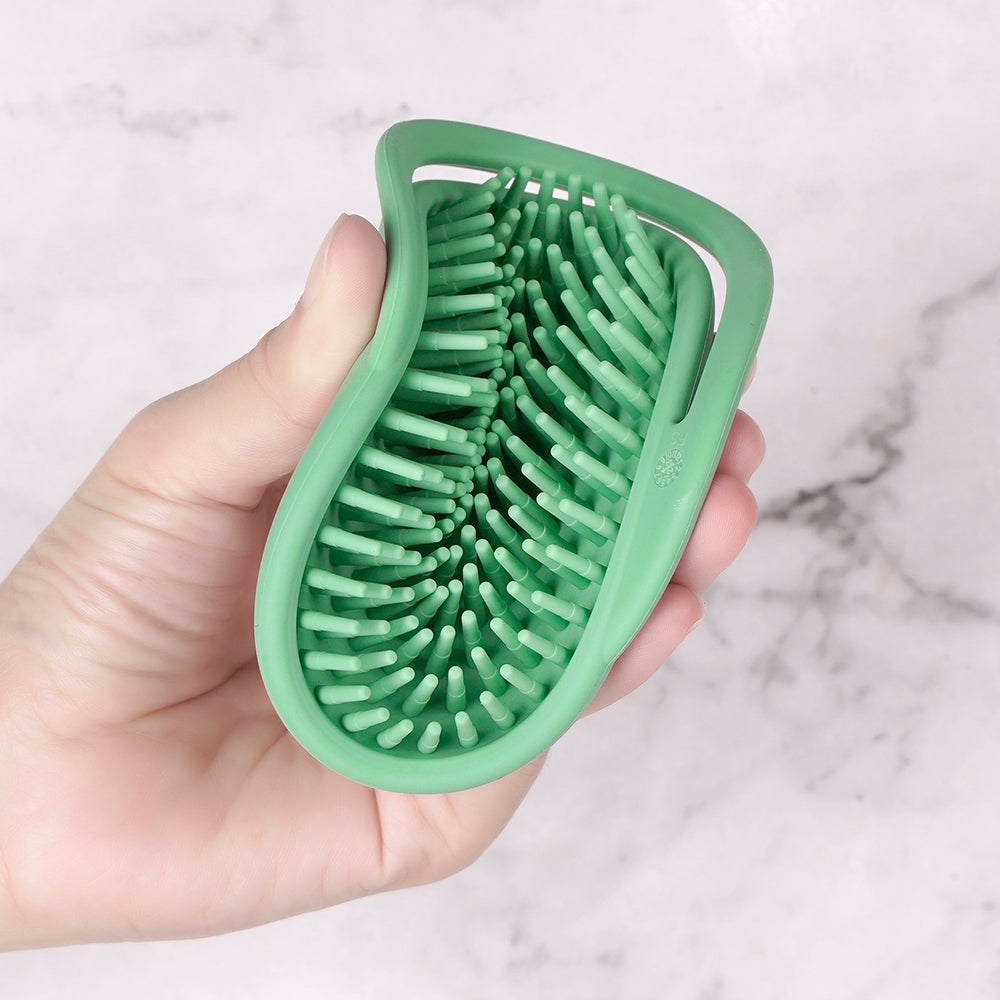 brosse-de-shampooing-en-silicone-haakaa-pour-b-b image 2