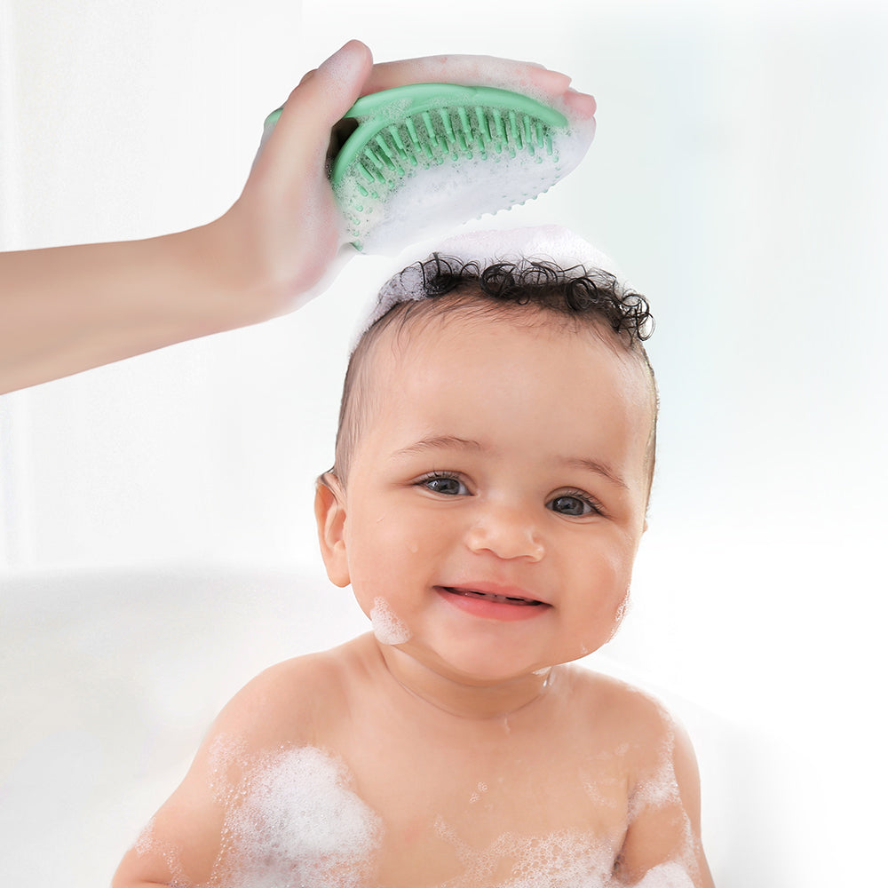 brosse-de-shampooing-en-silicone-haakaa-pour-b-b image 5