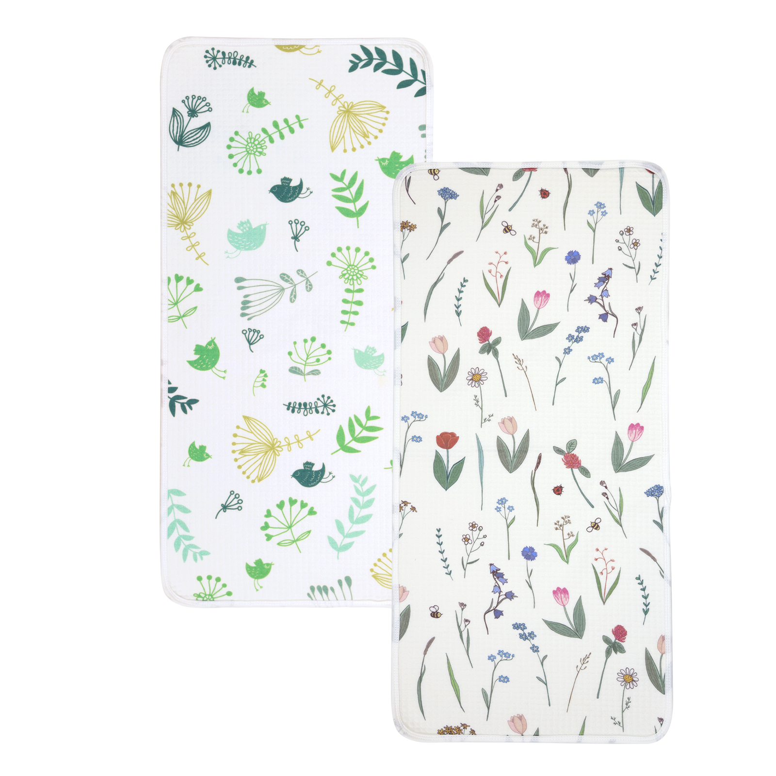 matelas-langer-imperm-able-r-utilisable-haakaa-lot-de-2-motifs-botaniques image 1