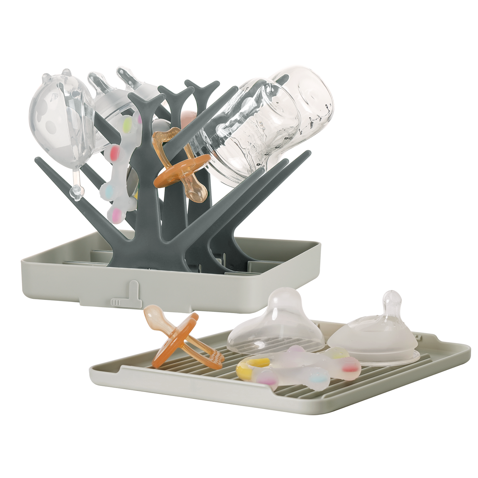 haakaa-easy-store-drying-tree-tray-set-with-lid image 1