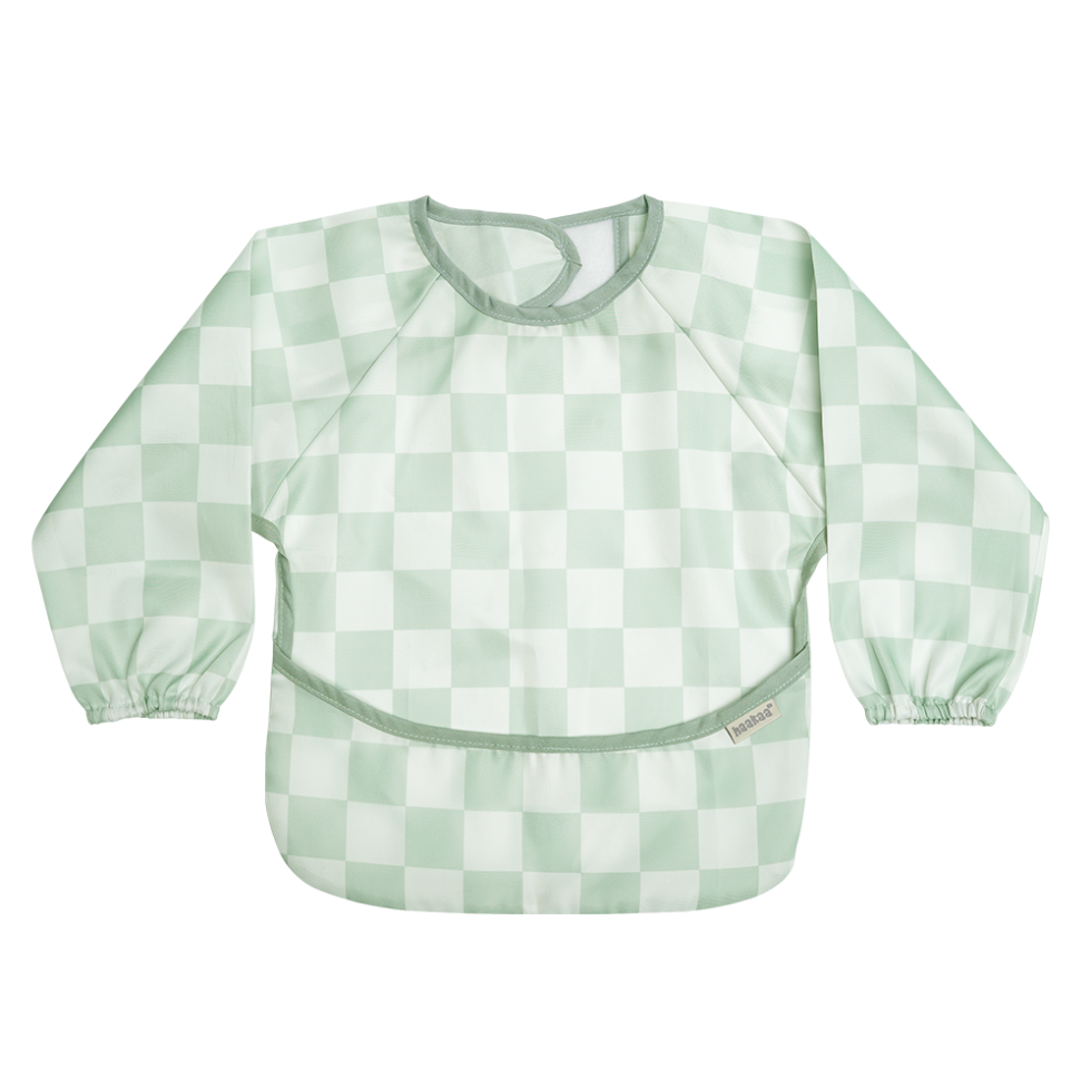 haakaa-bavoir-blouse-manches-longues-imperm-able-protection-repas-et-peinture image 1