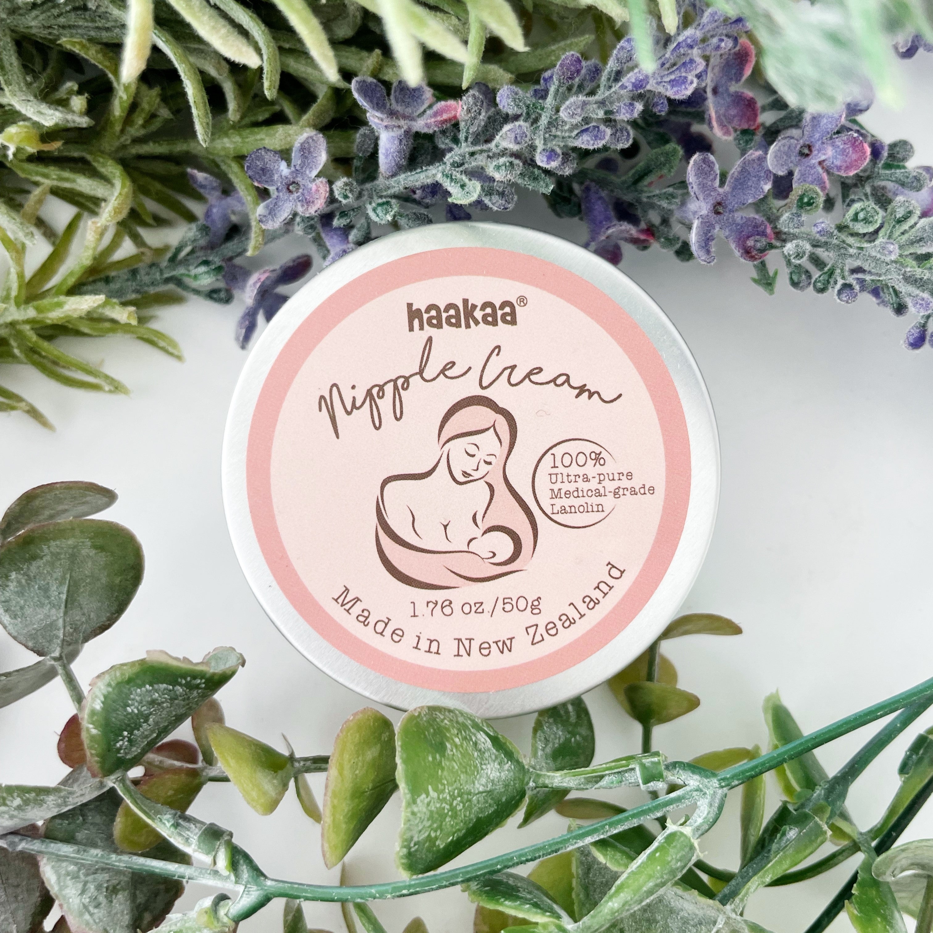 haakaa-nipple-cream-100-medical-grade-lanolin-50g-nz-made image 3