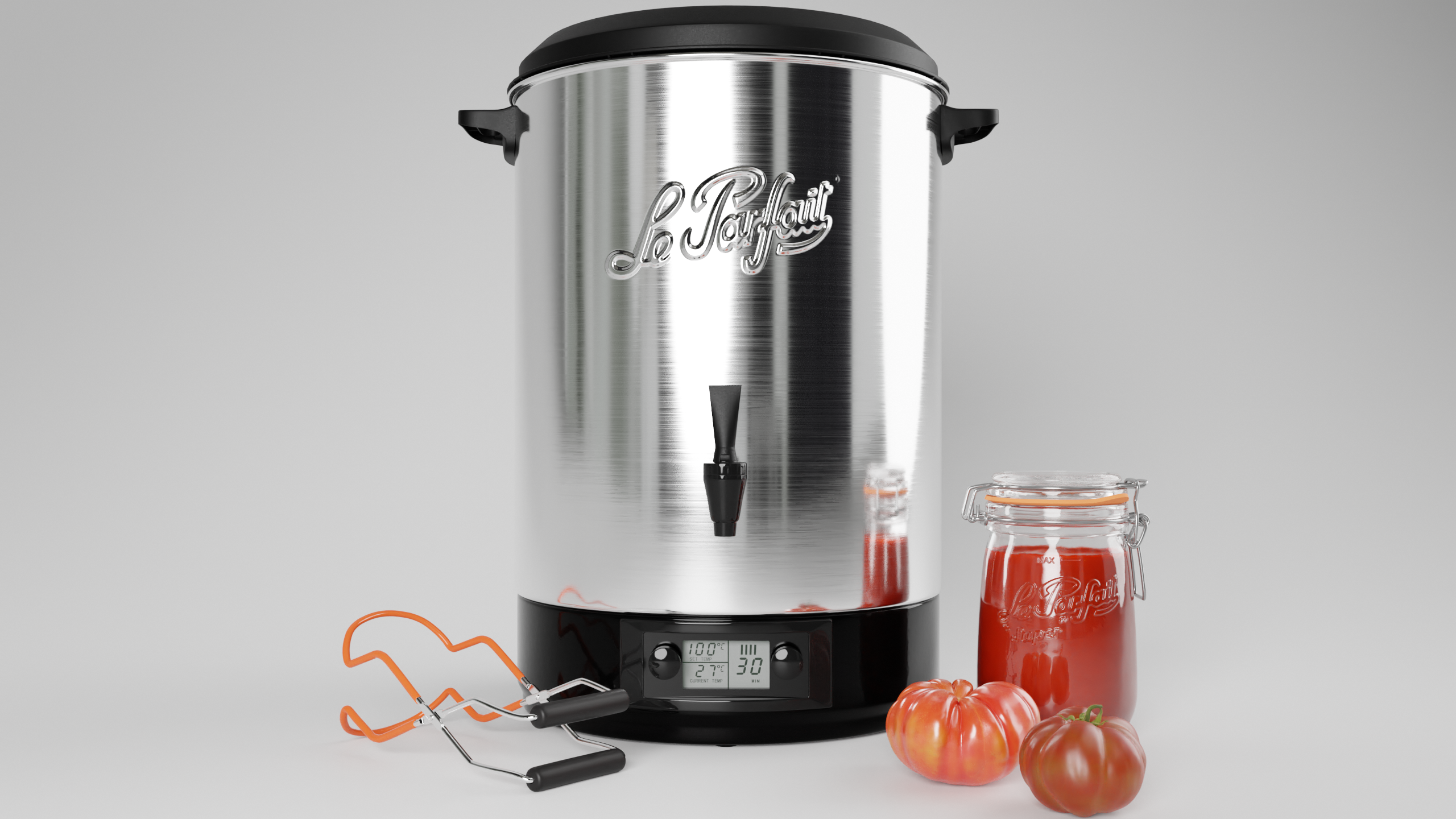 le-parfait-st-rilisateur-lectrique-automatique-en-inox-45-l-conservation-des-ali image 2