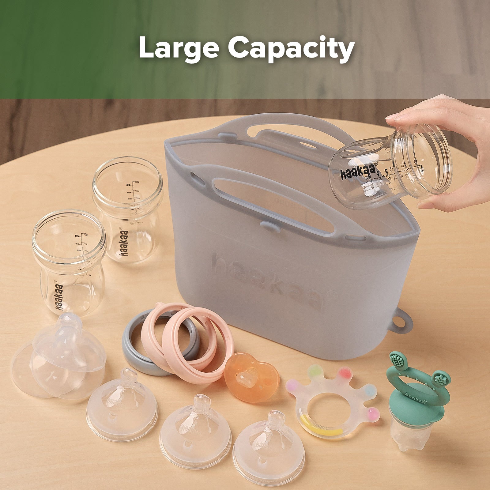 sac-de-st-rilisation-et-cuisson-vapeur-multipurpose-haakaa-r-utilisable-silicone image 3