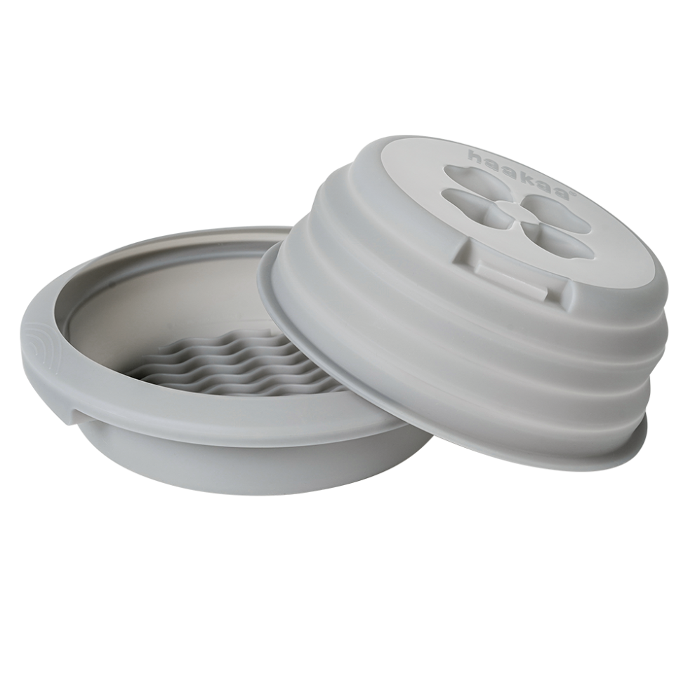 st-rilisateur-et-cuit-vapeur-micro-ondes-multifonction-en-silicone-haakaa image 1
