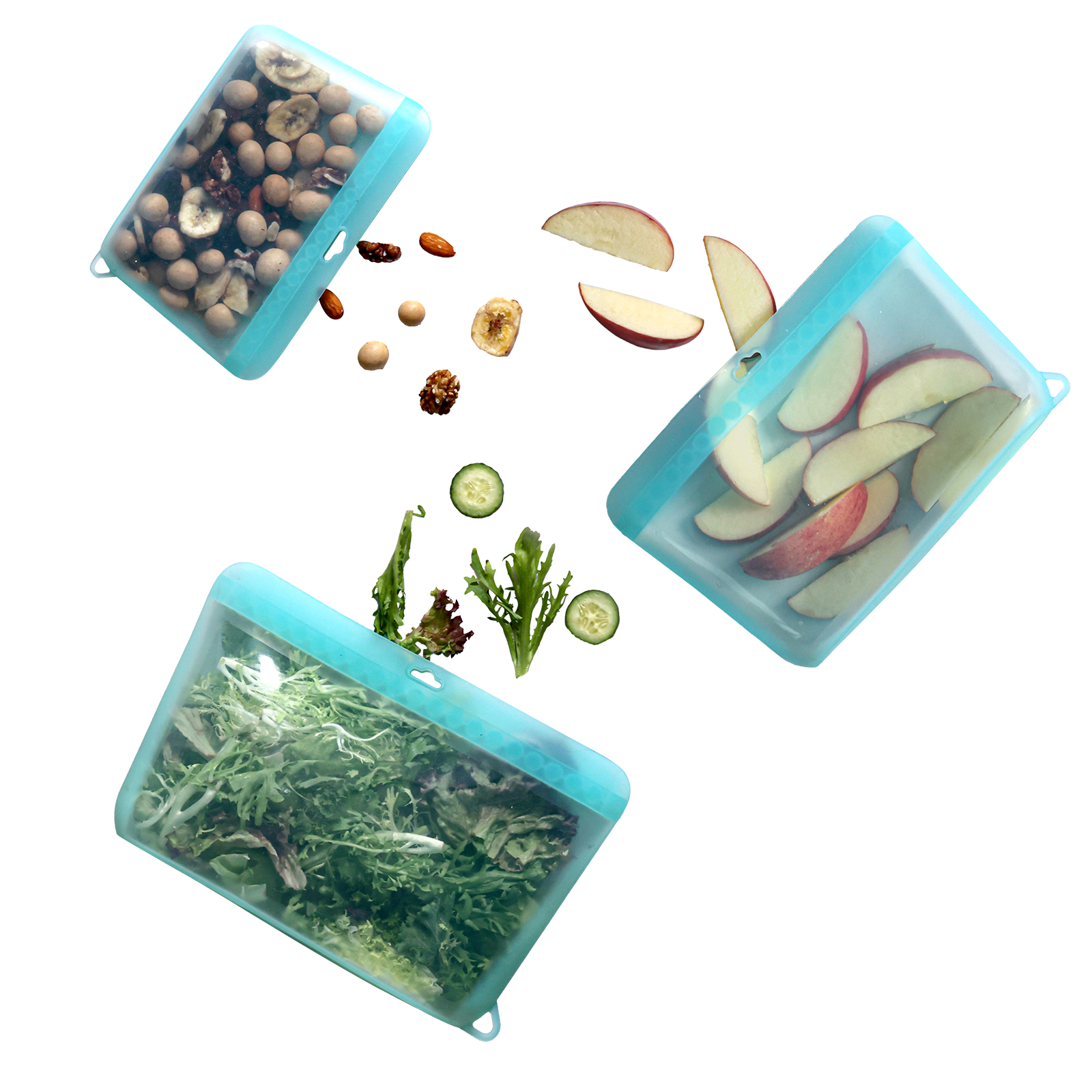 sachets-de-conservation-en-silicone-haakaa-dot-seal-lot-pour-lait-maternel-et-al image 1