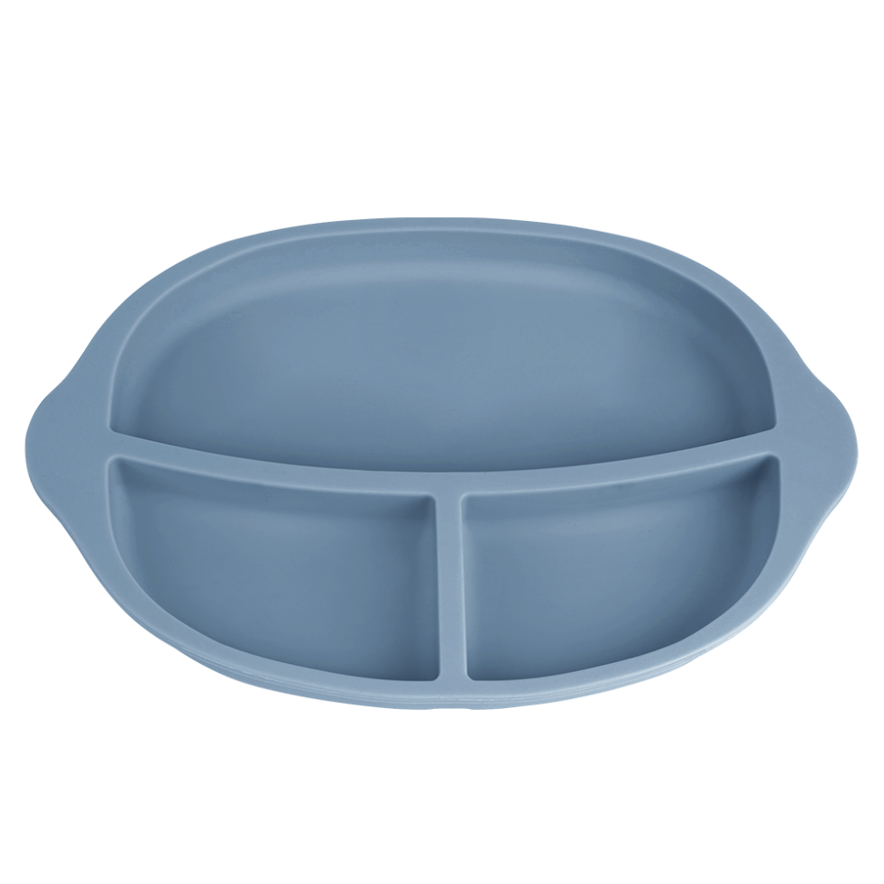 assiette-compartiment-e-en-silicone-haakaa-pour-b-b-dme image 1