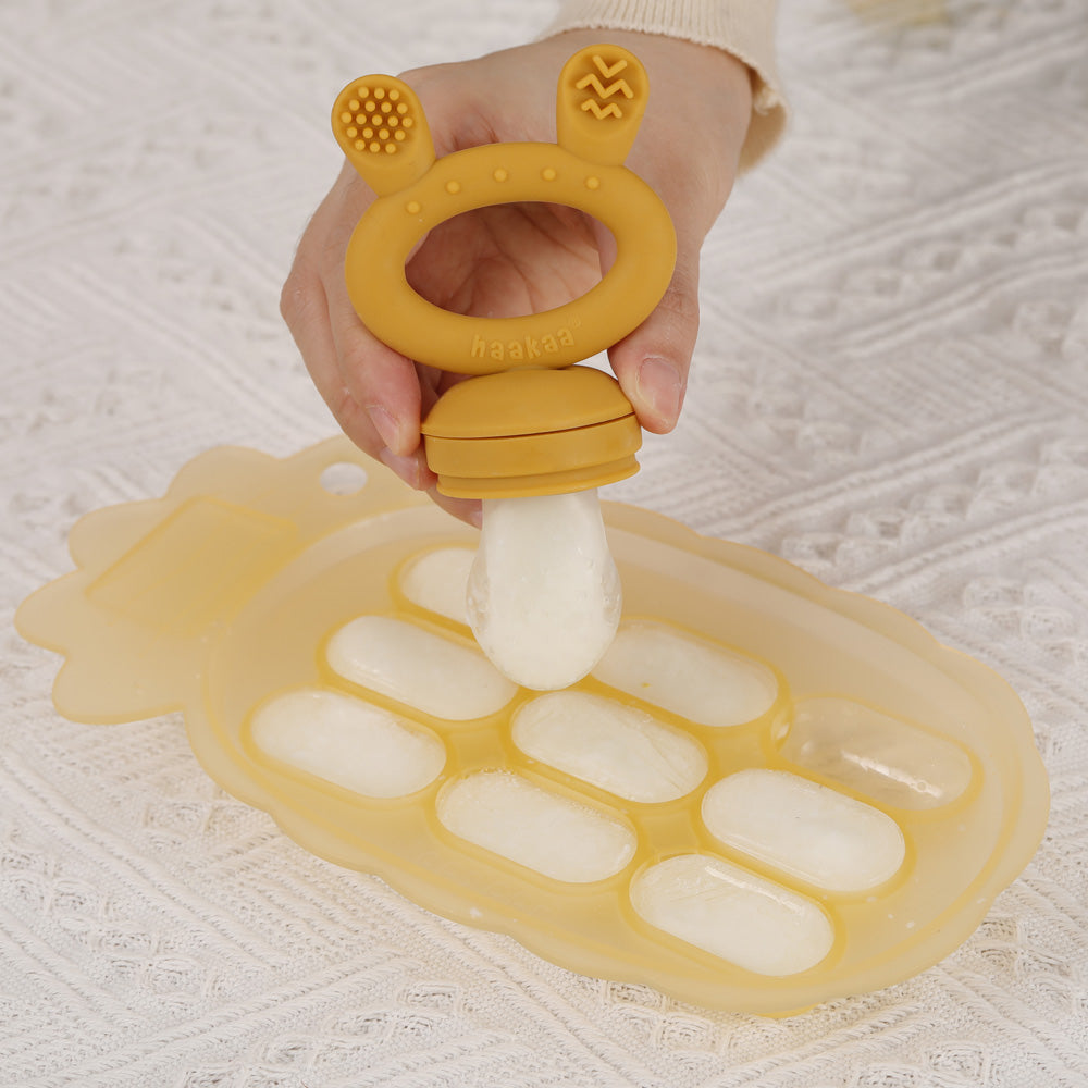 haakaa-plateau-pur-e-ananas-en-silicone-avec-fentes-et-tiquettes image 3